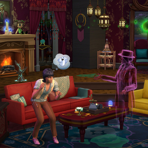 The Sims 4 Paranormal Stuff Pack - Manoir Hanté