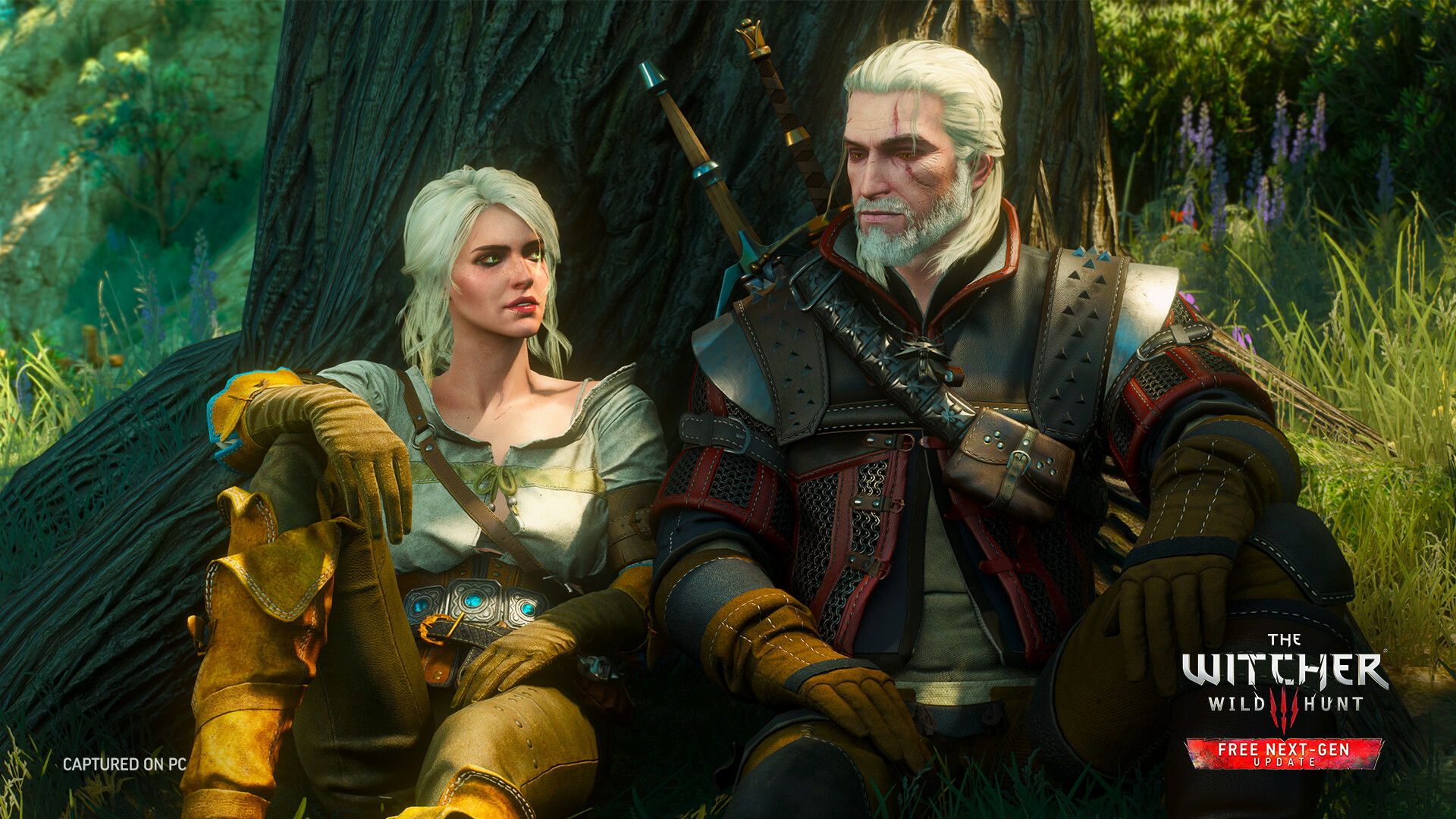 Geralt se prépare au combat dans The Witcher 3: Wild Hunt Complete Edition