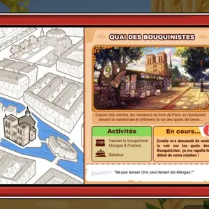 The Witch’s Bakery - Carte de la Librairie