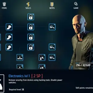 Thief Simulator - Compétences
