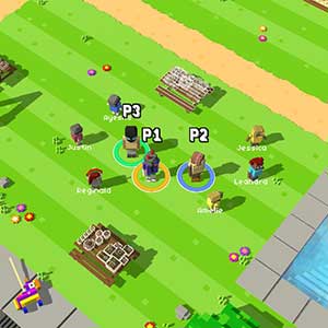 Les enfants jouent dans le parc