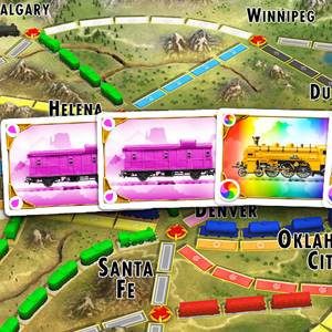 Ticket to Ride 2023 - Cartes de train