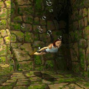 Tomb Raider 1 - Sous l'eau