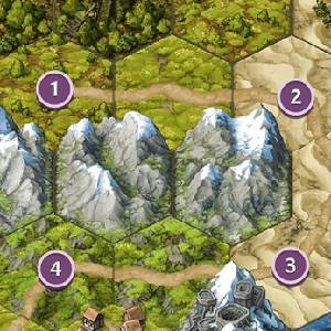 Tomes and Quests: a Word RPG - Carte
