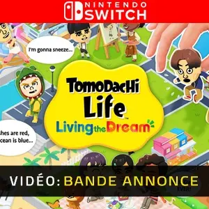 Tomodachi Life Living the Dream Nintendo Switch - Bande-annonce
