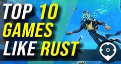 Top 10 des jeux comme Rust