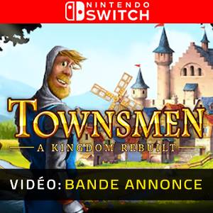Townsmen A Kingdom Rebuilt Nintendo Switch - Bande-annonce