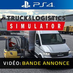 Truck & Logistics Simulator PS4 - Bande-annonce
