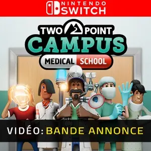 Two Point Campus: Medical School Nintendo Switch - Bande-annonce Vidéo