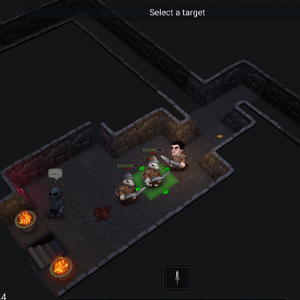 Ultimate ADOM Caverns of Chaos - Sélectionnez une cible
