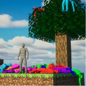 Ultimate Ragdoll Game Thème de Minecraft