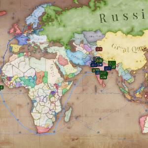Victoria 3 Pivot of Empire Route Commerciale