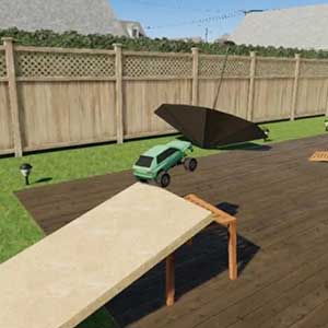 Saut en hauteur sur bosses