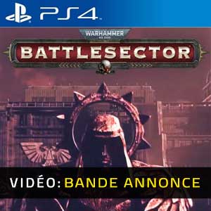 Warhammer 40K PS4 Battlesector Bande-annonce Vidéo
