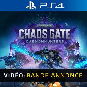 Warhammer 40k Chaos Gate Daemonhunters Bande-annonce vidéo