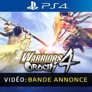 WARRIORS OROCHI 4 PS4 - Bande-annonce