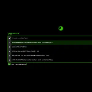 Welcome to the Game - Écran de Codage