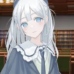 Whispers of Winter Blossom - Bibliothèque