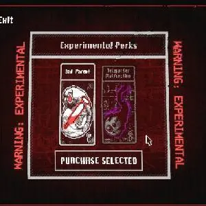 White Knuckle - Perks expérimentaux