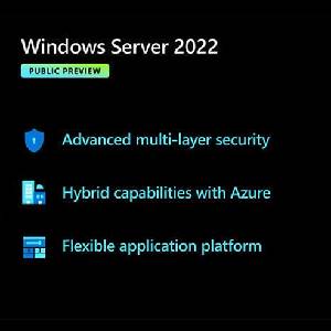 Windows Server 2022 - Aperçu Preview