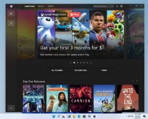 Windows11 xbox app