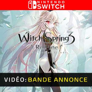 Witch Spring 3 ReFine Nintendo Switch bande-annonce vidéo