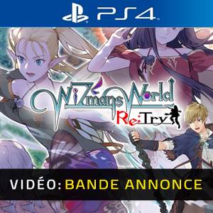WiZmans World Re;Try PS4 - Bande-annonce