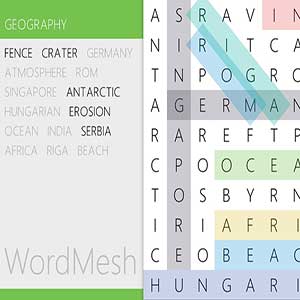 Word Mesh - Geography
