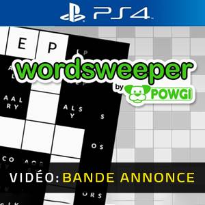 Wordsweeper by POWGI PS4 - Bande-annonce