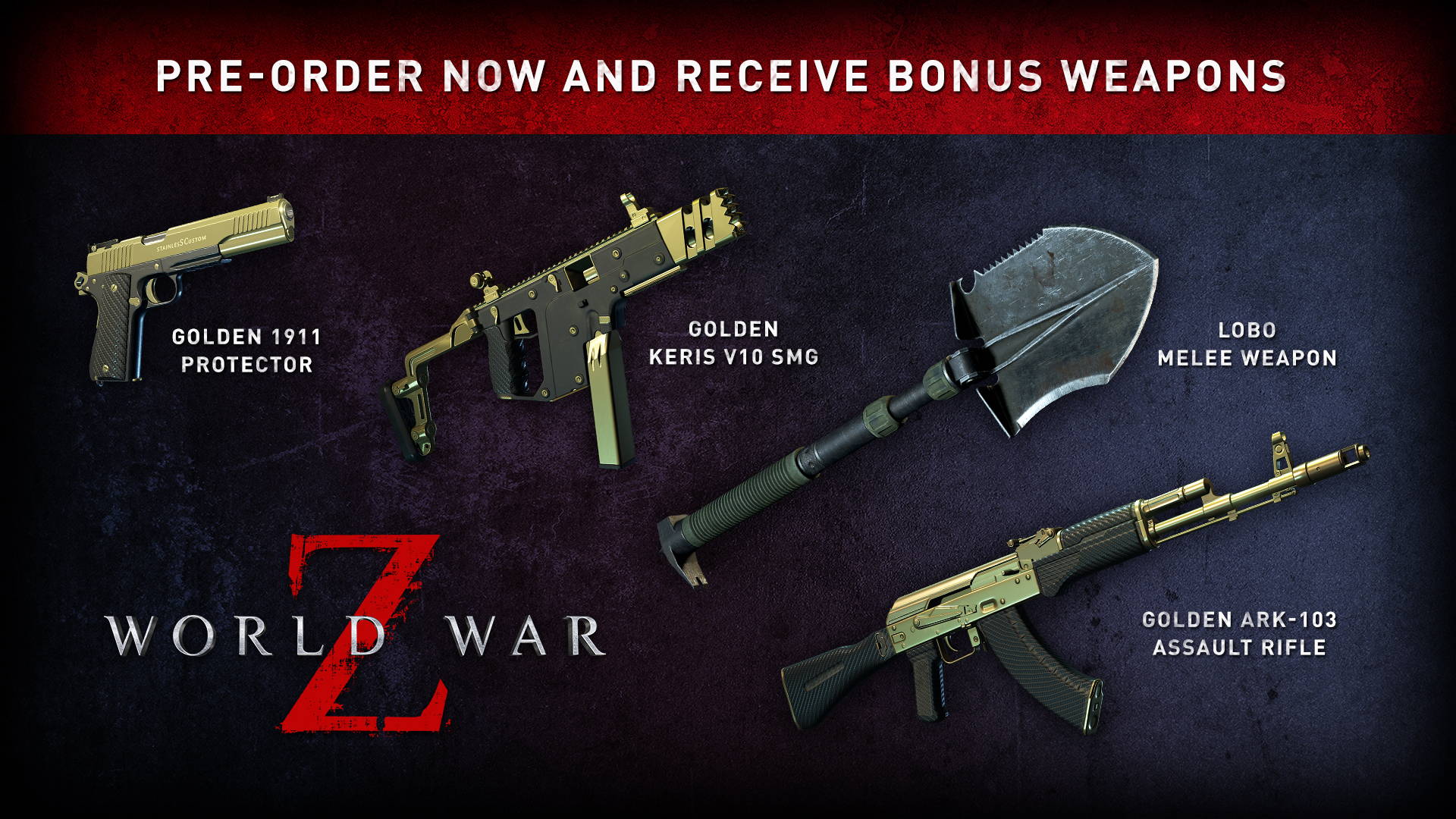 World War Z Pre-order Bonuses