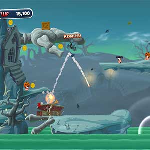 hilarious mixture of the explosive action