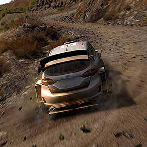 WRC 8 route en terre