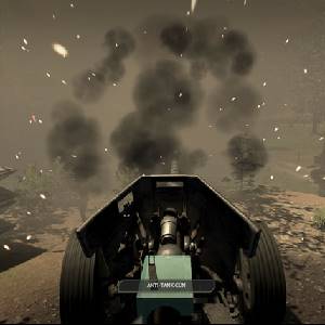 WW2 Bunker Simulator - Canon Antichar