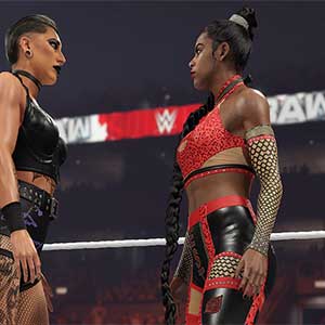 WWE 2K23 - Rhea Ripley contre Bianca Belair