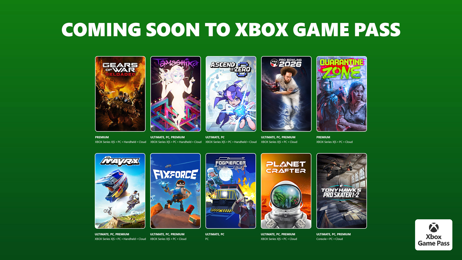 MIS À JOUR Xbox Game Pass Juillet 2026 : Le calendrier des jeux confirmés