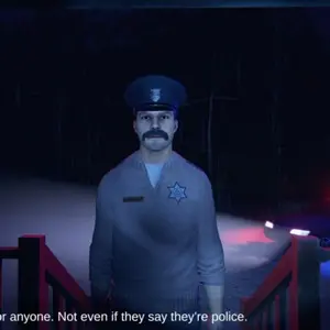 Yellowcreek Stories - The Cabin Watcher - Police