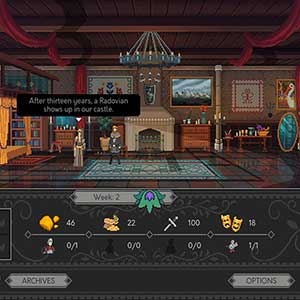 radovian shows up in castle