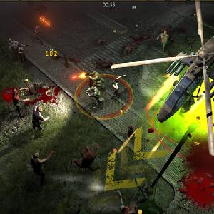 Yet Another Zombie Survivors Combattre avec un Hélicoptère