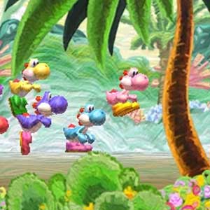 Yoshis New Island Nintendo 3DS Sauteur