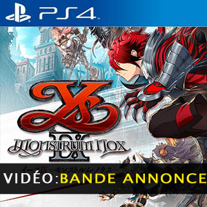 Ys IX Monstrum Nox PS4 Bande-annonce Vidéo