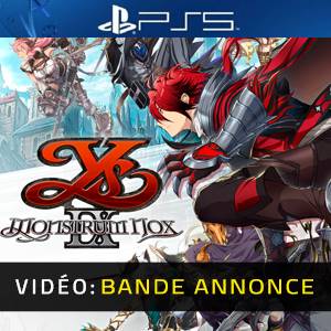 Ys IX Monstrum Nox PS5 Bande-annonce Vidéo