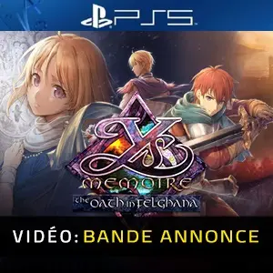 Ys Memoire: The Oath in Felghana PS5 – Bande-annonce