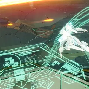 ZONE OF THE ENDERS The 2nd Runner MARS - Vue à la première personne de Jehuty