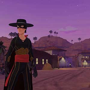 Zorro The Chronicles - Pose de Zorro